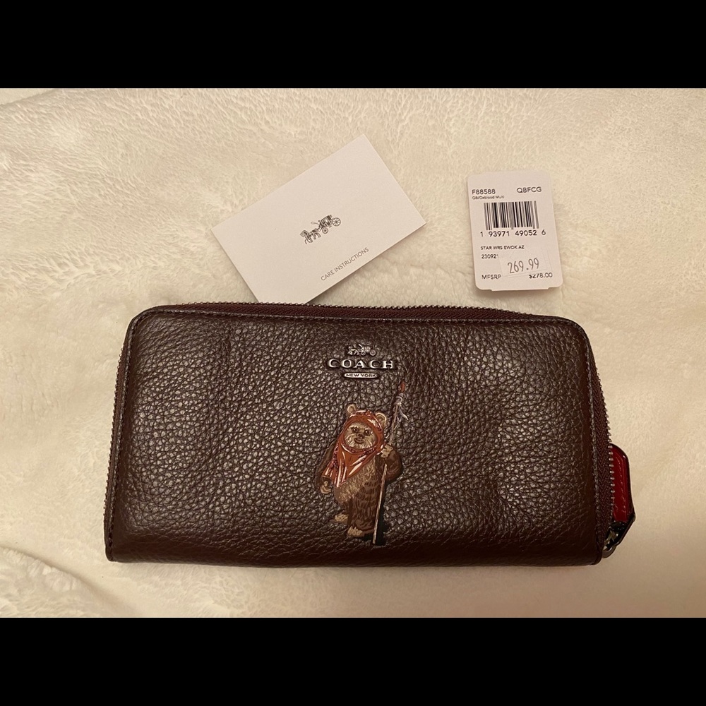 Coach Star Wars Ewok wallet